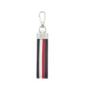 トミーヒルフィガー TOMMY HILFIGER レザーランヤードキーフォブ (マルチ)