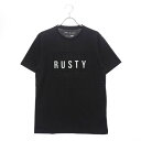 【アウトレット】ラスティ RUSTY メンズ Tシャツ (BLK)