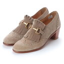 ディガウト DIGOUT FLORENCE (Chunky Heels Bit Loafers) (BEIGE)