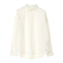アースミュージックアンドエコロジー earth music&ecology イロイロコットン2wayカシュクールシャツ (Off White)