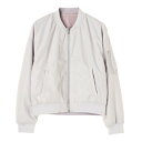 アースミュージックアンドエコロジー earth music&ecology リバーシブルブルゾン (Light Gray)