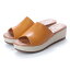 【アウトレット】オー マイ サンダルズ Oh my Sandals 【INTER-CHAUSSURES】クッションインソールミュールサンダル (イエロー)