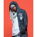 ネスタブランド Nesta Brand NEWポリエステル杢セットアップパーカー (クロ)