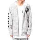 ネスタブランド Nesta Brand NEWポリエステル杢セットアップパーカー (シロモク)