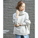 コカ coca ゆるシルエットタートルネックニット (Gray)