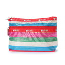 レスポートサック LeSportsac COSMETIC CLUTCH (リボンキャンディー)