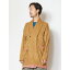 【チャイハネ】yul ショールカラーMEN'Sニットカーディガン ベージュ