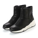スニークバイエンチャンテッド SNEEKE by.enchanted 撥水ジップスニーカーブーツ (ブラックメタリック)
