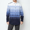 デシグアル Desigual シャツ長袖 (ブルー)