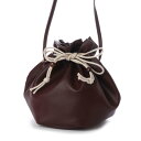 【アウトレット】ヒッチハイクマーケット HITCH HIKE MARKET mini purse ショルダーバッグ (ダークブラウン)