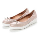 フィットフロップ FitFlop SUPERBENDY BALLERINA - METALLIC LEATHER (Metallic Bronze)