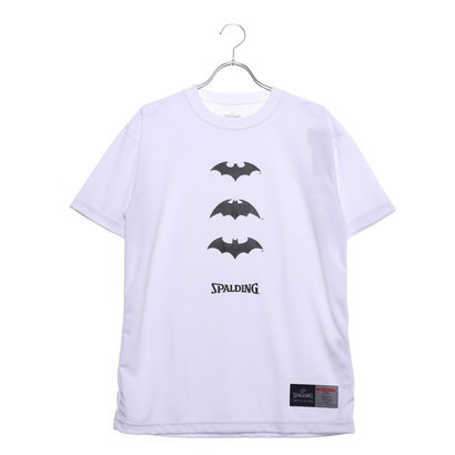 【アウトレット】スポルディング SPALDING バスケットボール 半袖Tシャツ Tシャツーバットマン スリーアイコン SMT190460の画像