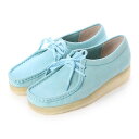 【アウトレット】クラークス Clarks Wallabee / レディース ワラビー (ブルー)