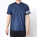 アディダス adidas 野球Tシャツ Revolution 2ndユニフォームTシャツ パイソンTシャツブルー AP2673 (カレッジネイビー)