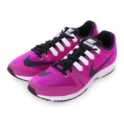 ナイキ NIKE ランニングシューズ エア ズーム スピード ライバル 5 ワイド AIR ZOOM SPEED RIVAL 5 W 839294501（ハイパーバイオレット×ブラック×ホワイト）