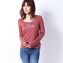 【アウトレット】ゲス GUESS LS CLOVER LOGO TOP (G564)