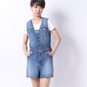 ゲス GUESS BELLA DENIM ROMPER (AUDEN WASH)