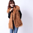 【アウトレット】ゲス GUESS FAUX FUR VEST (F1A9)