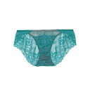 RAVIJOUR ラインフラワーレース単品ショーツ GREEN【返品不可商品】