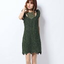 【アウトレット】ゲス GUESS SHERIE DRESS (GREENWICH GREEN)