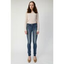 マウジー moussy WF Rebirth SKINNY (ブルー)