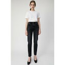 マウジー moussy MVS BLACK SKINNY(L) (ブラック)