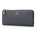 ランバン オン ブルー LANVIN en Bleu リュクサンブール Lファスナー長財布 (ダークネイビー)