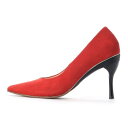 【ヒール別売】ターニャヒースパリス TANYA HEATH Paris Helen / ヘレン パンプス (レッドスエード)