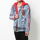 【アウトレット】デシグアル Desigual ジャケット ADLEY (ブルー)