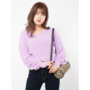 【アウトレット】CECIL McBEE ネコヤーンニット ピンク