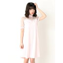 Ank Rouge 肩パールカットワンピース パープル