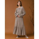 エミ emmi 【emmiatelier】 ワッシャーワンピース(モカ)