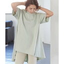 ティティベイト titivate バックフレアTシャツ (ミントグリーン)