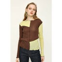 スライ SLY BLOCKING TOPS (M/イエロー)