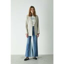 マウジー moussy HW REMAKE DETAIL FLARE (ブルー)