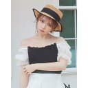 ミーア MIIA シャーリングパフスリーブトップス (ブラック)