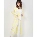 【アウトレット】セブンデイズ サンデイ アウトレット SEVENDAYS=SUNDAY outlet ロングガウンシャツワンピース (Yellow)