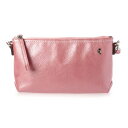 【アウトレット】ペレボルサ PELLE BORSA ショルダーバッグ (ピンク)