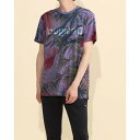デシグアル Desigual Tシャツ半袖 JOSS (ピンク/レッド)