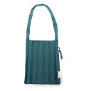 ショッピングトートバッグ レディース ラルット ホールマーク Hallmark プリーツニットバッグ (TURQUOISE)