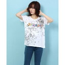 【アウトレット】デシグアル Desigual Tシャツショートスリーブ TOKYO (ホワイト)