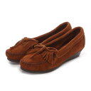 【アウトレット】ミネトンカ MINNE TONKA KILTY WEDGE(Brown)