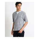 デッサン Dessin ストレッチ五分袖Tシャツ (グレー)
