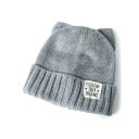 シューグー キッズ SHOO-LA-RUE(Kids) ビッグリボンニットキャップ (グレー)