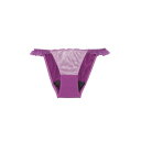 【アウトレット】RAVIJOUR シャイニーリーフ単品サニタリーショーツ PURPLE【返品不可商品】