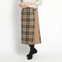 デッサン Dessin 【CLASSY.12月号掲載・デッサン別注・XSサイズあり】O’NEIL of DUBLIN キルトスカート (キャメルブラック)