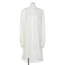 オーバーサイズシャツワンピース (WHITE)