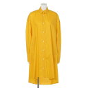 【アウトレット】オーバーサイズシャツワンピース (YELLOW)