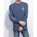 サンタクルーズ SANTA CRUZ メンズ長袖Tシャツ(インディゴブルー)