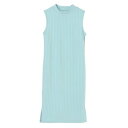 デュラス DURAS ノースリカットリブワンピース (MINT)